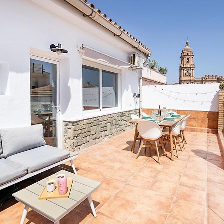 Homey Apt- Atico Con Vistas A La Catedral Málaga Exterior foto